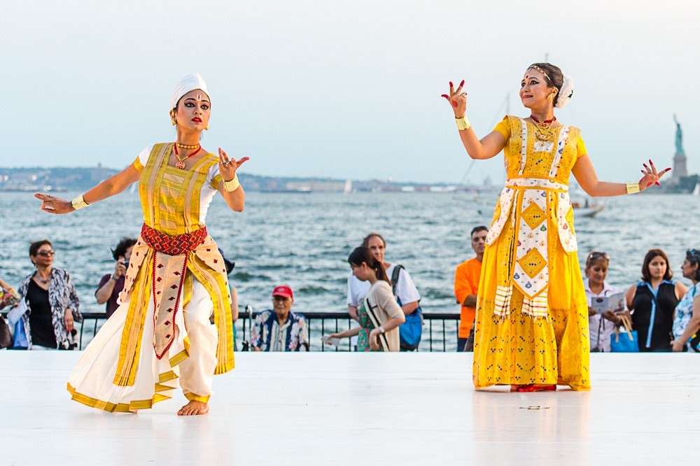 Sattriya Dance Company at Erasing borders festival, Battery Park, New York